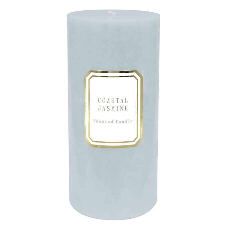 Coastal Jasmine 3X6 Solid Pillar Candle