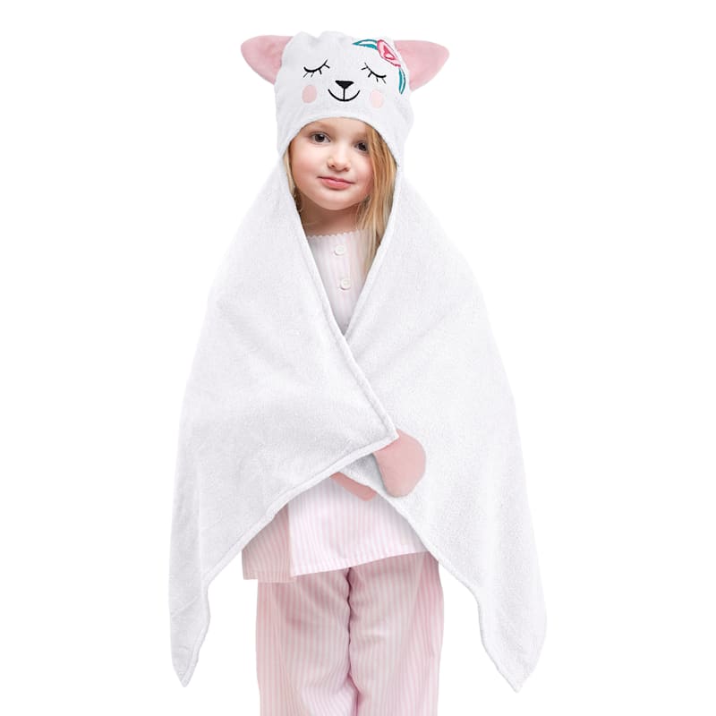 Cat outlet hooded towel