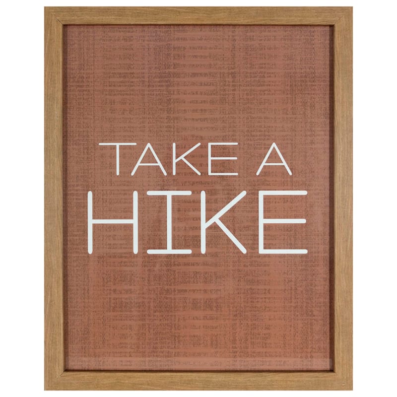 Take A Hike Wall Art, 11x14