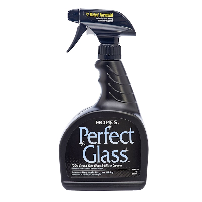 Hope's Perfect Glass Cleaner Spray, 32oz