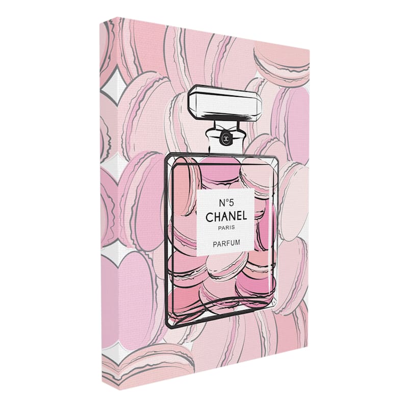 Pink Perfume Canvas Wall Art Sold by at Home