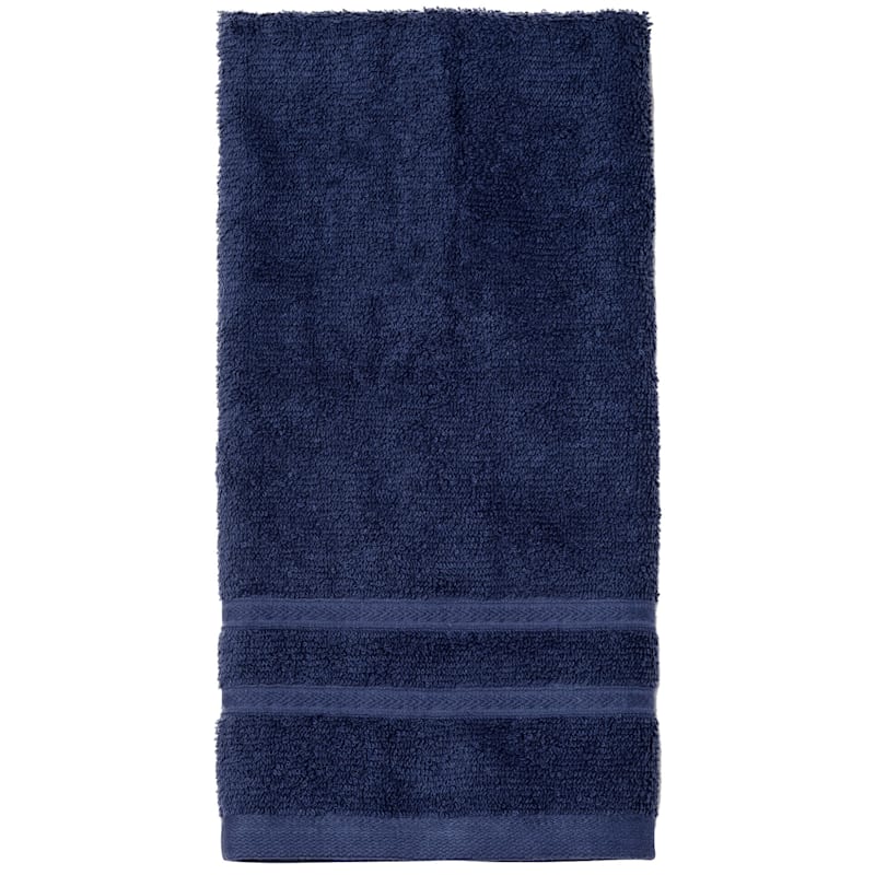 Essentials Navy Hand Towel 16X26