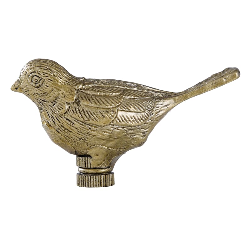 Bird sales lamp finials