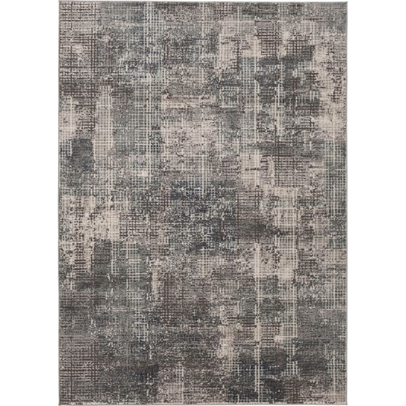 (D451) Sabrina Grey Multicolor Woven Accent Rug, 3x5