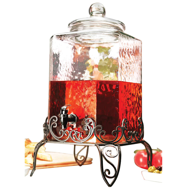 Verona Drink Dispenser with Metal Stand, 5gal
