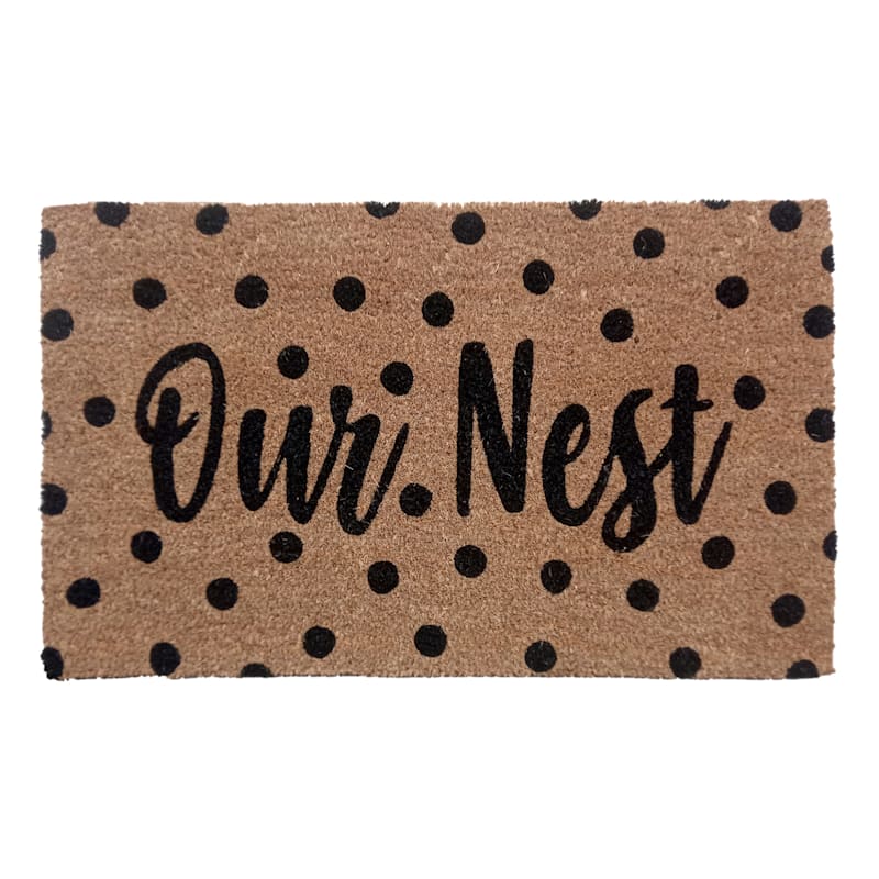 Our Nest Coir Mat, 18x30