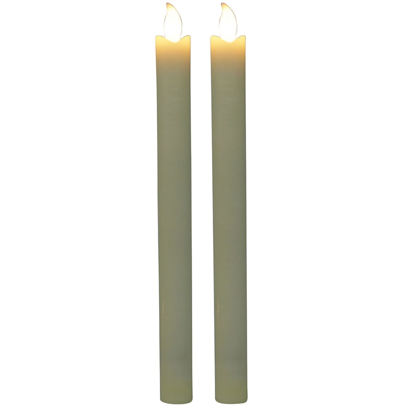 2-Pack 2X10 Taper Candles Ivory
