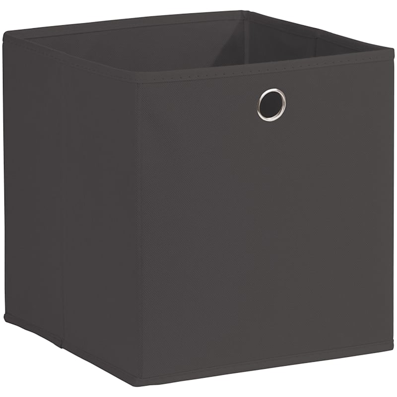 Kid Fabric Storage Cube, Black