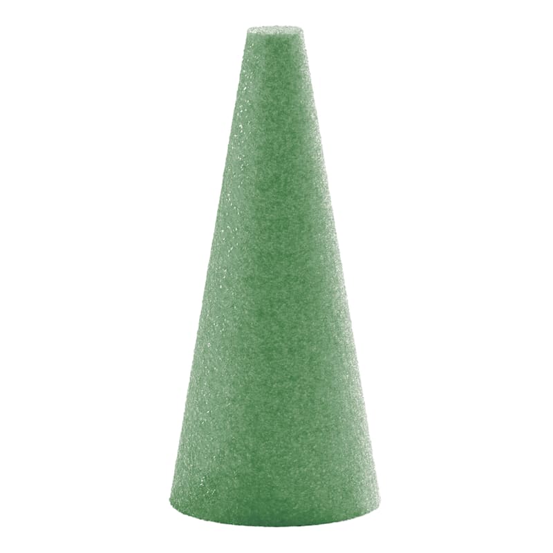 Green Floral Cone, 8x3