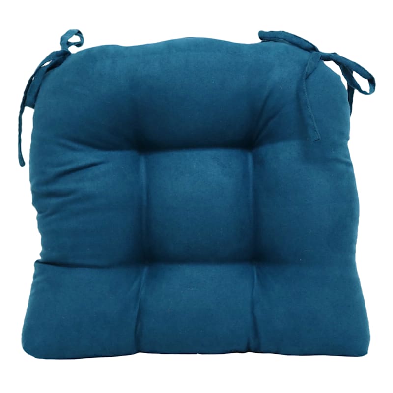 Teal discount suede chair