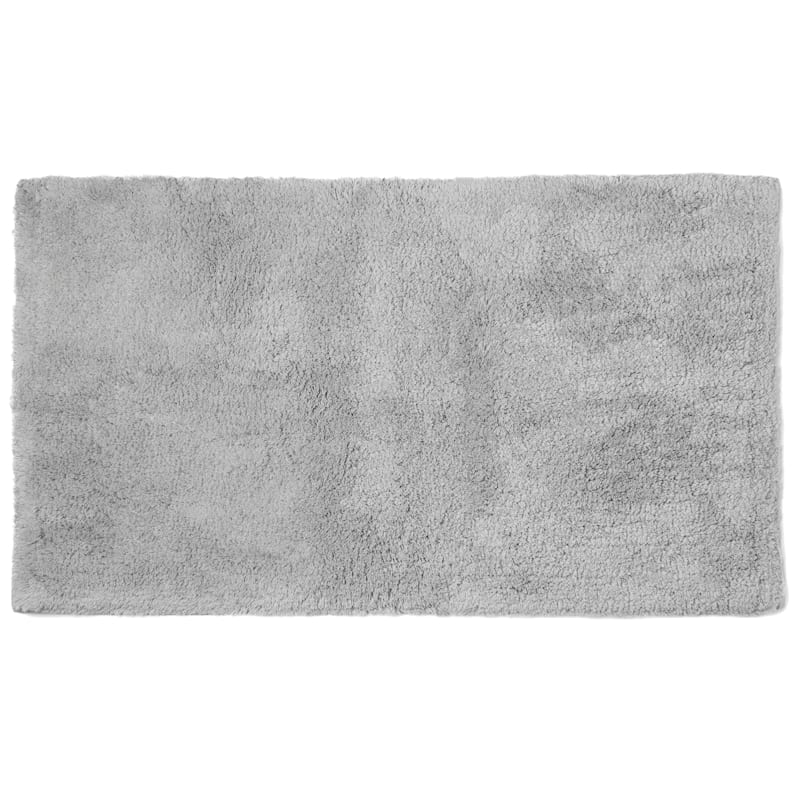 Hygro Grey Cotton Bathmat 20X34
