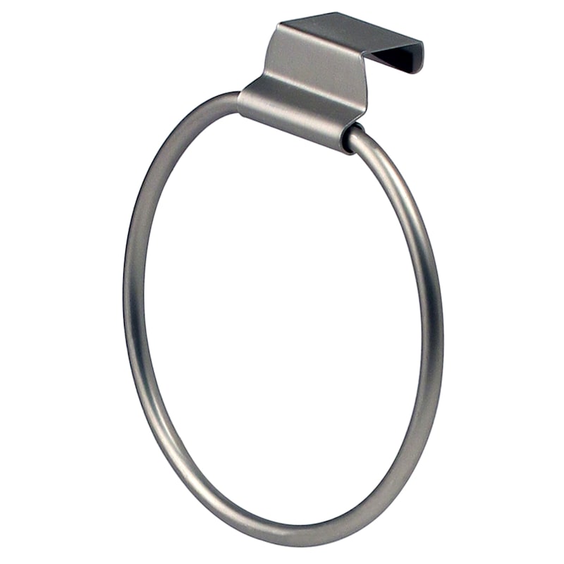 OVER THE CABINET TOWEL RING