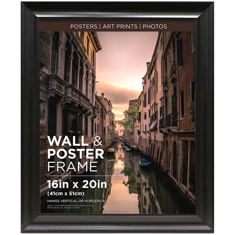 Sophia Black Poster Frame, 16x20