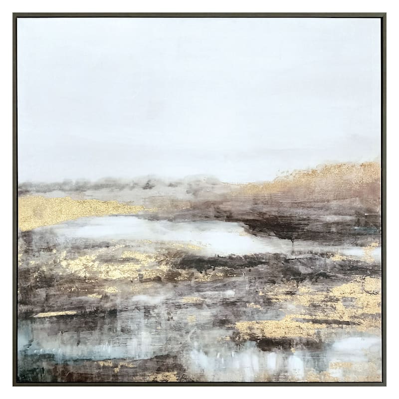 Abstract Landscape Canvas Wall Art, 30"