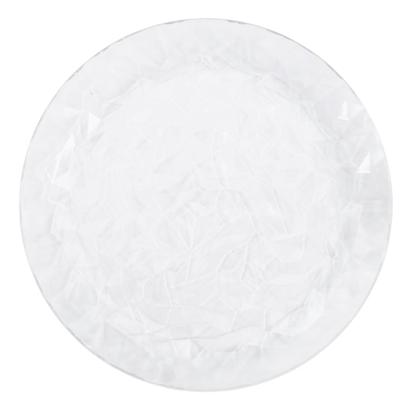 Round Textured Acrylic Plate