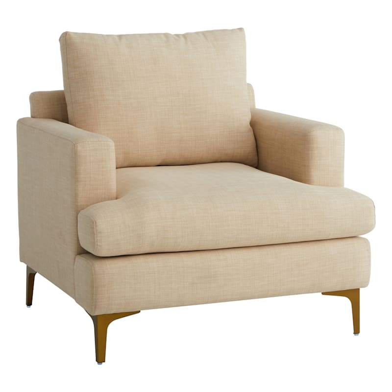 Crosby fabric sales accent chair