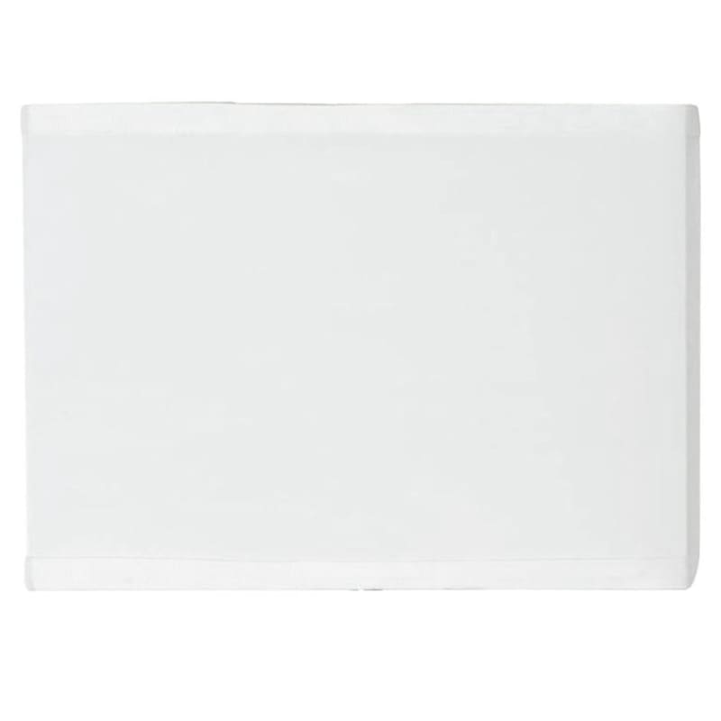White Rectangle Accent Lamp Shade, 9x7
