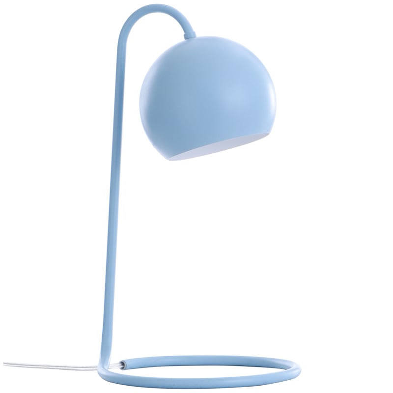 Light Blue Task Lamp, 16"