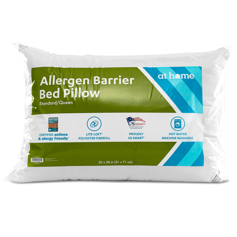 Athsma And Allergy Foundation Of America Pillow With Allergen Barrier Queen