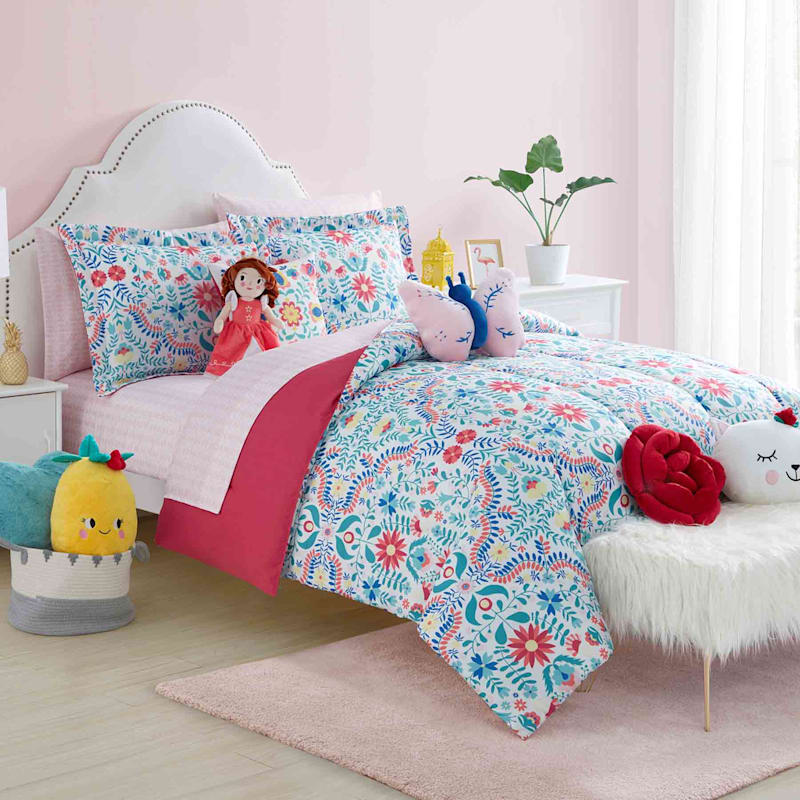 Rosa Garden Comforter, Full/Queen
