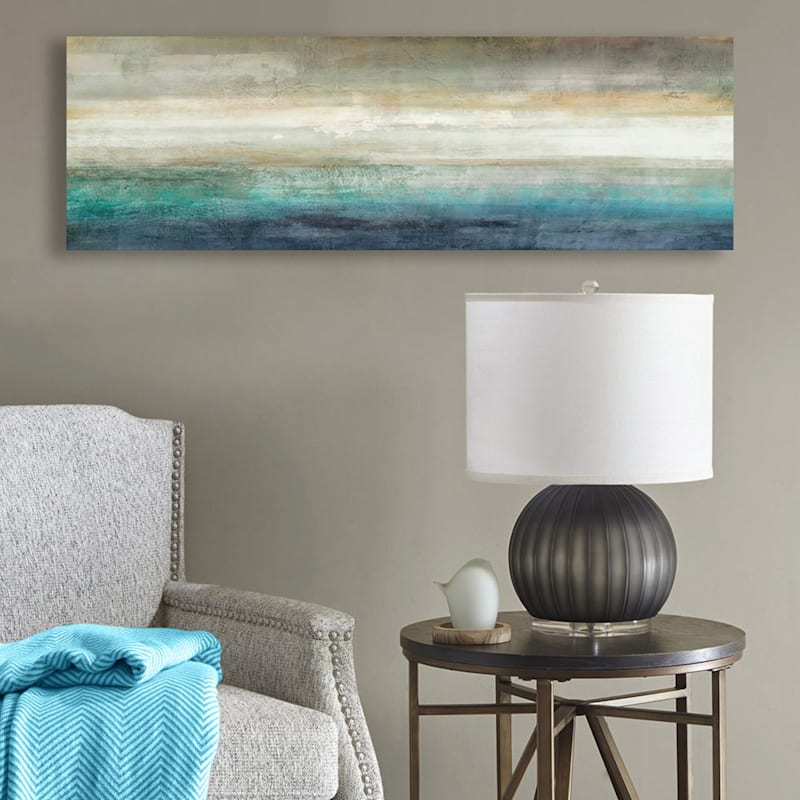 36X12 Mountain Lake Canvas Art At Home