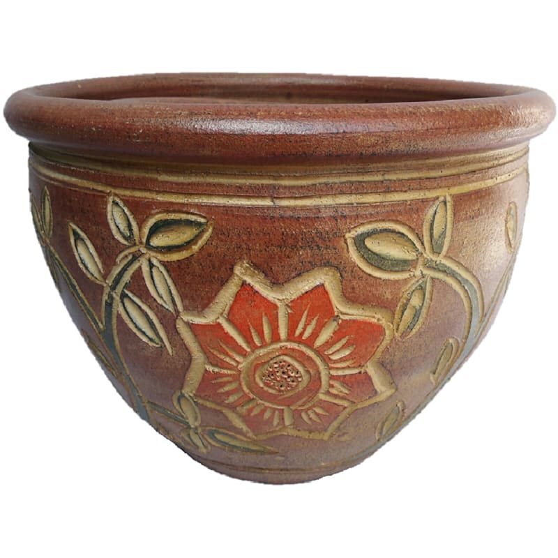 15in. Traditional Thai Planter Grpc