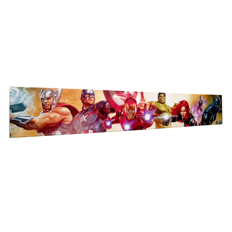 Marvel Avengers Canvas Wall Art, 36x6