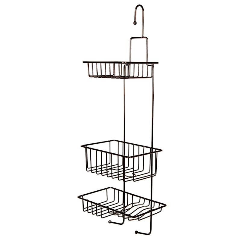 at Home Bronze Metal Shower Caddy, 26
