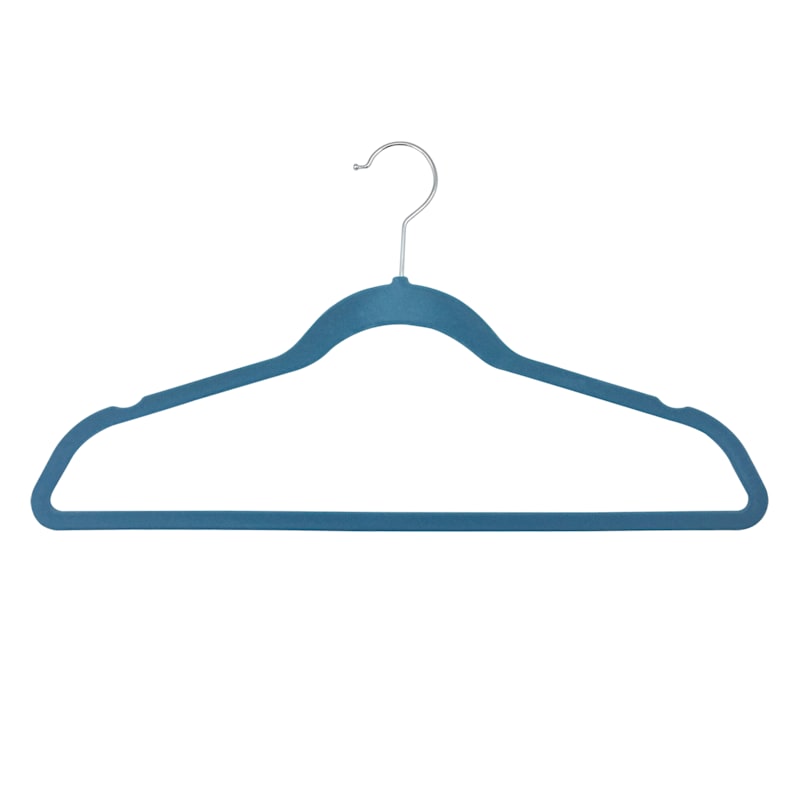 50-Pack Denim Velvet Suit Hangers