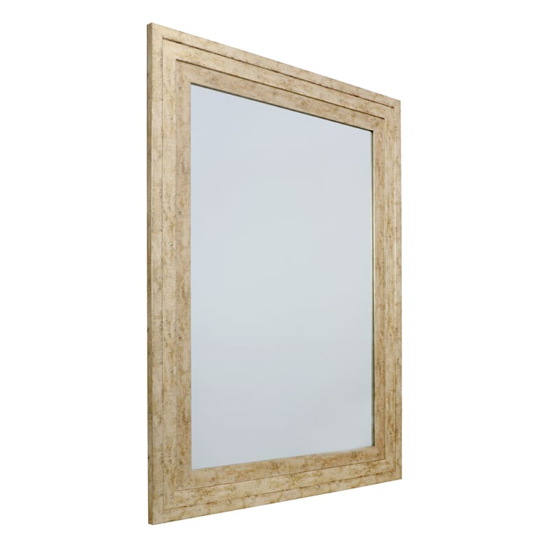 Gold Framed Rectangle Wall Mirror 30x40