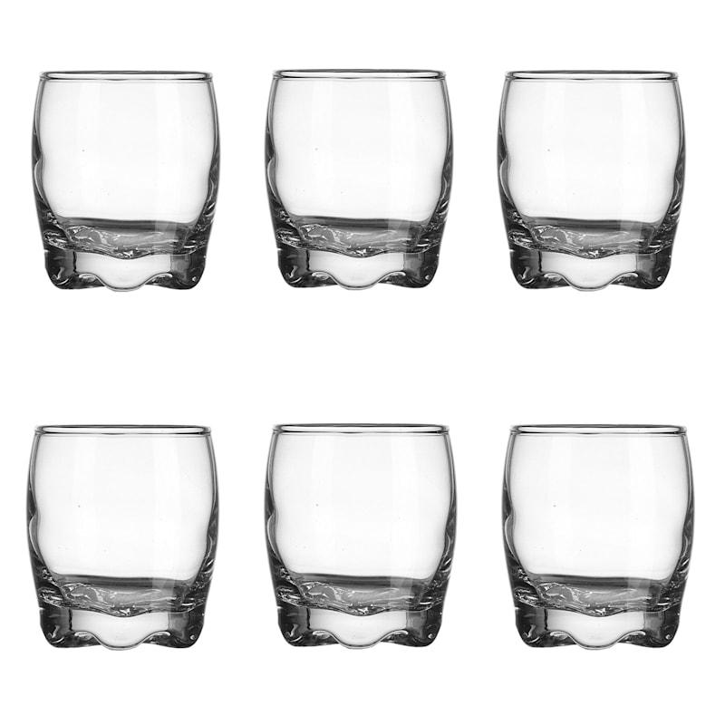 Set Of 6 Round Basic Shot Glass