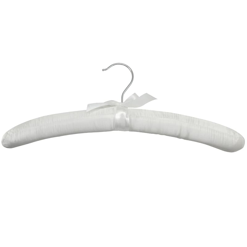 White Satin Padded Hanger