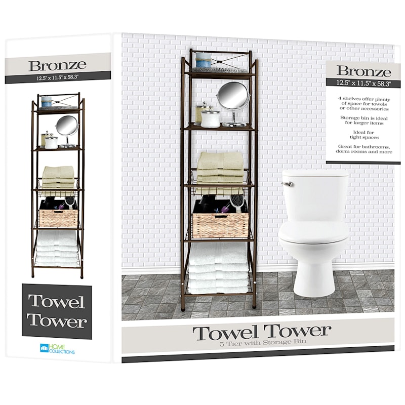 5-Tier Towel Tower