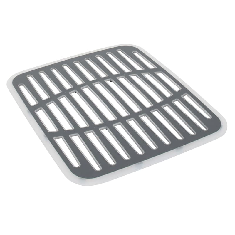 OXO Good Grips Sink Silicone Sink Mat Small (Black/Grey)