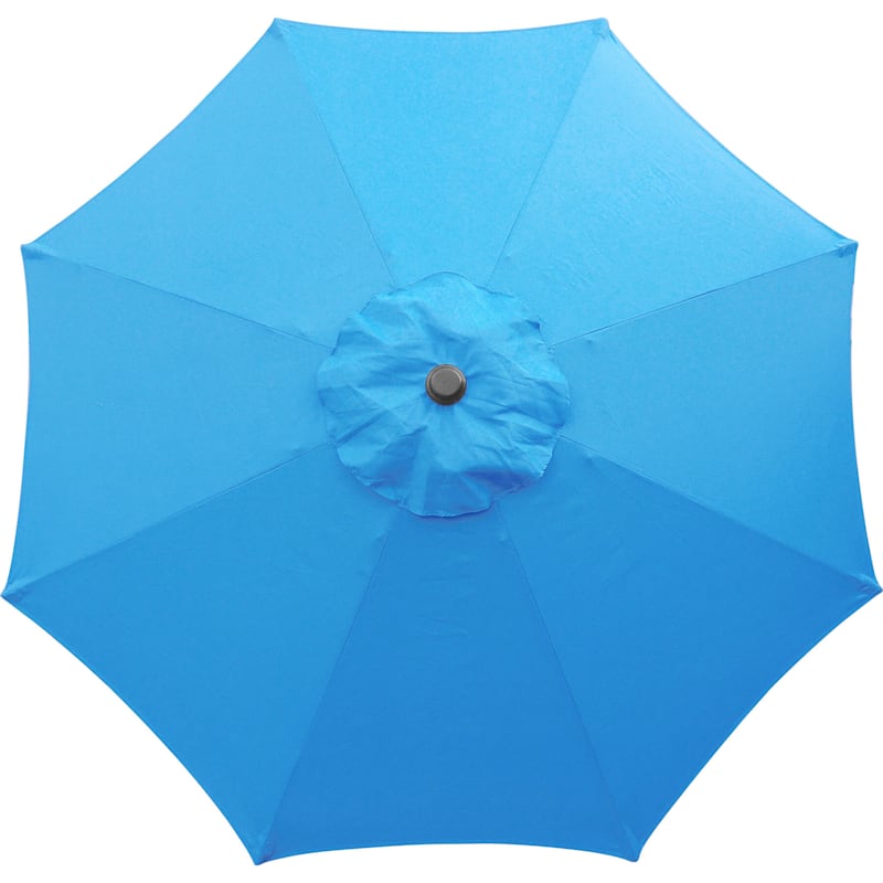 Aqua Outdoor Crank & Tilt Steel Umbrella, 7.5'