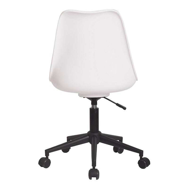 Sally Adjustable Office Chair White
