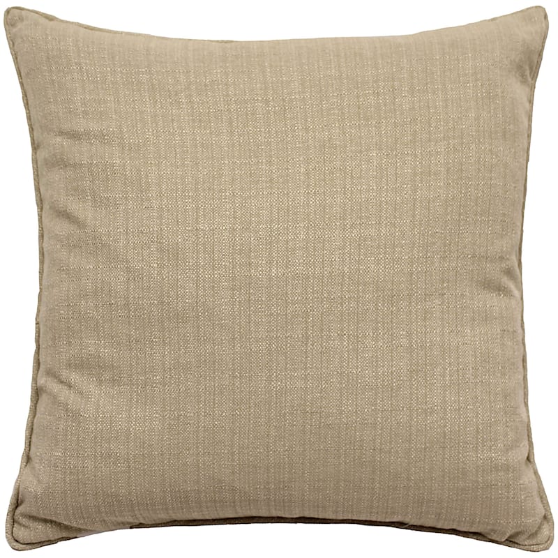 Dynasty Linen Pintuck Throw Pillow, 20"