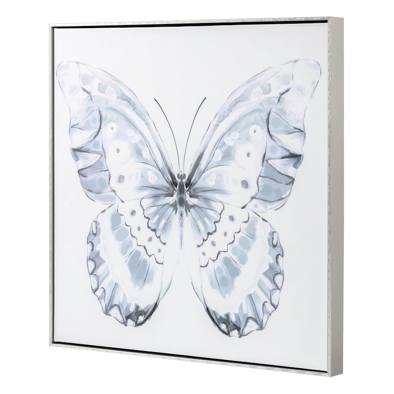 Laila Ali Framed Butterfly Canvas, 24"