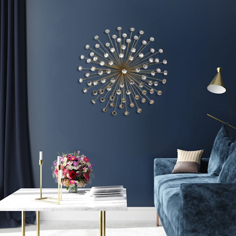 24in. Acrylic Burst Wall Decor At Home