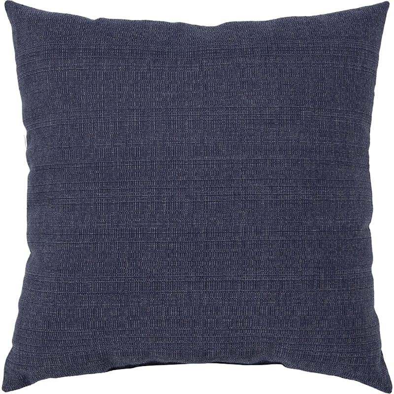 Wheaton Midnight Blue Premium Outdoor Gusseted Back Cushion