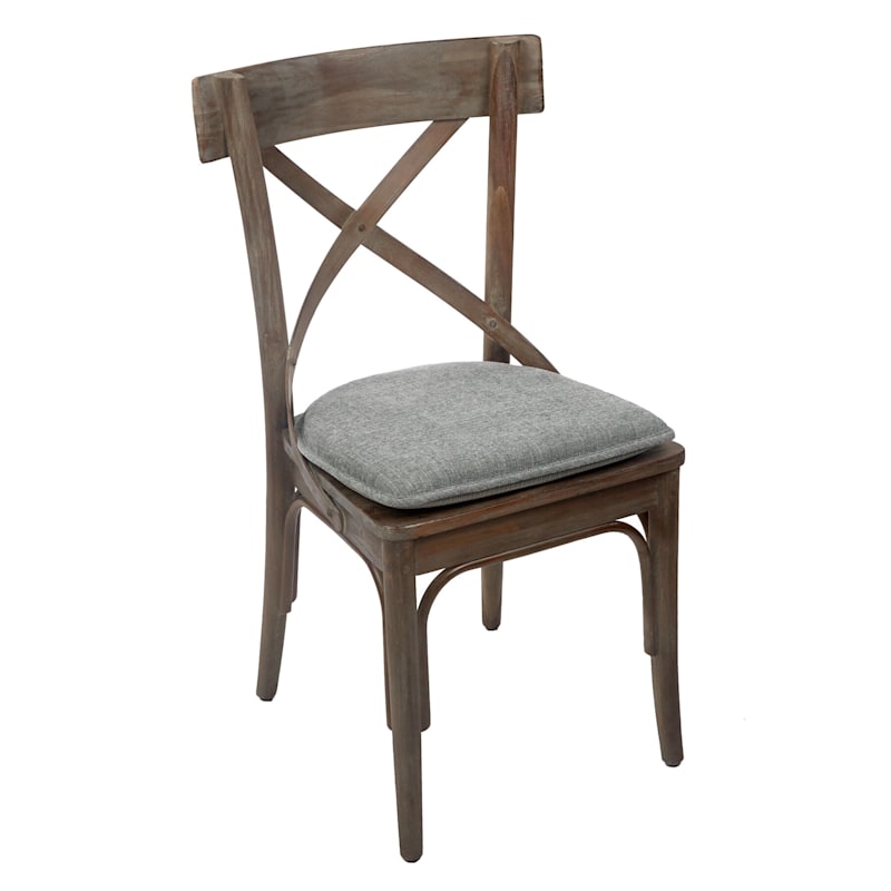 Salinger Grey Gripper Chair Pad/Non Skid Material