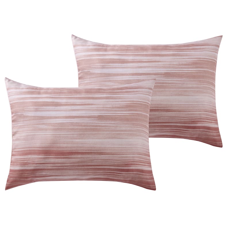8-Piece Kiedis Blush Pink Essential Comforter Set, King