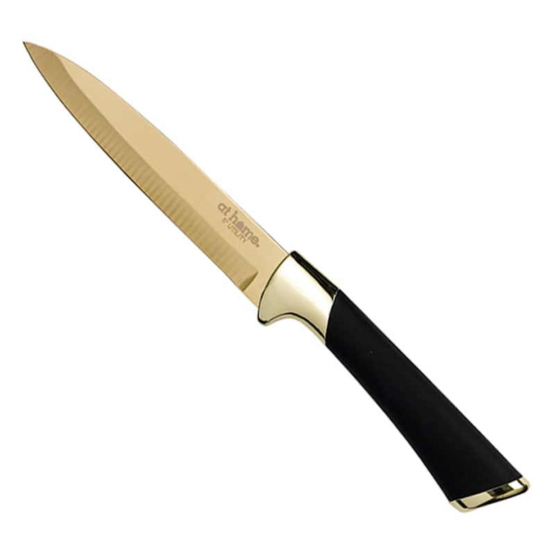 Kitchen Knife Starter Set with Black Handle