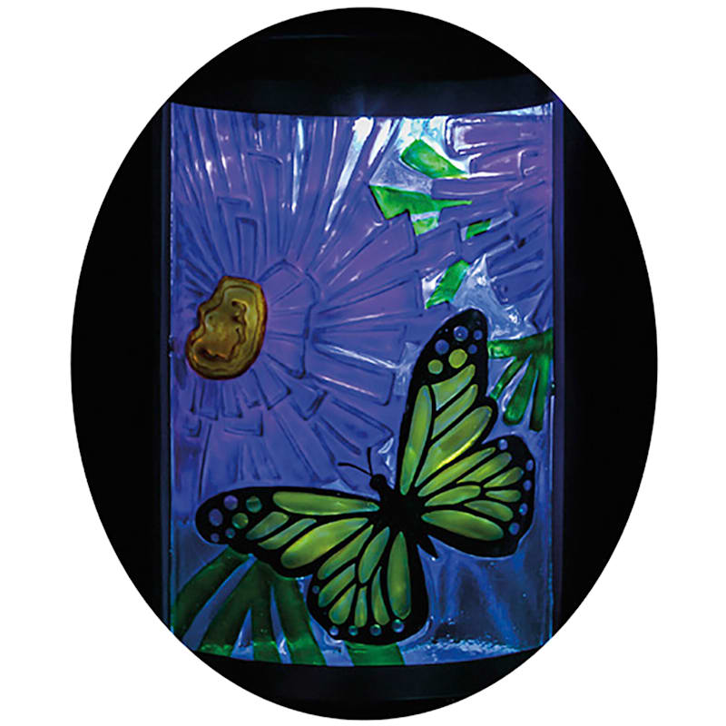 Solar Butterfly Lantern, 15"