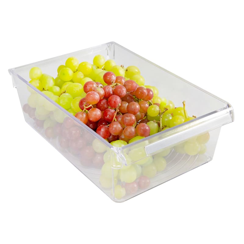  MorTime 10 Pack Refrigerator Organizer Bins with Lids