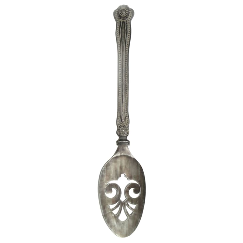 10X52 Metal Silver Spoon And Fork Wall Decor