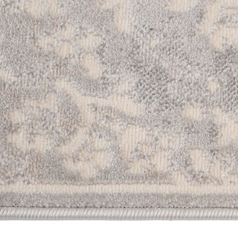 (D469) Griffen Grey Woven Area Rug, 8x10