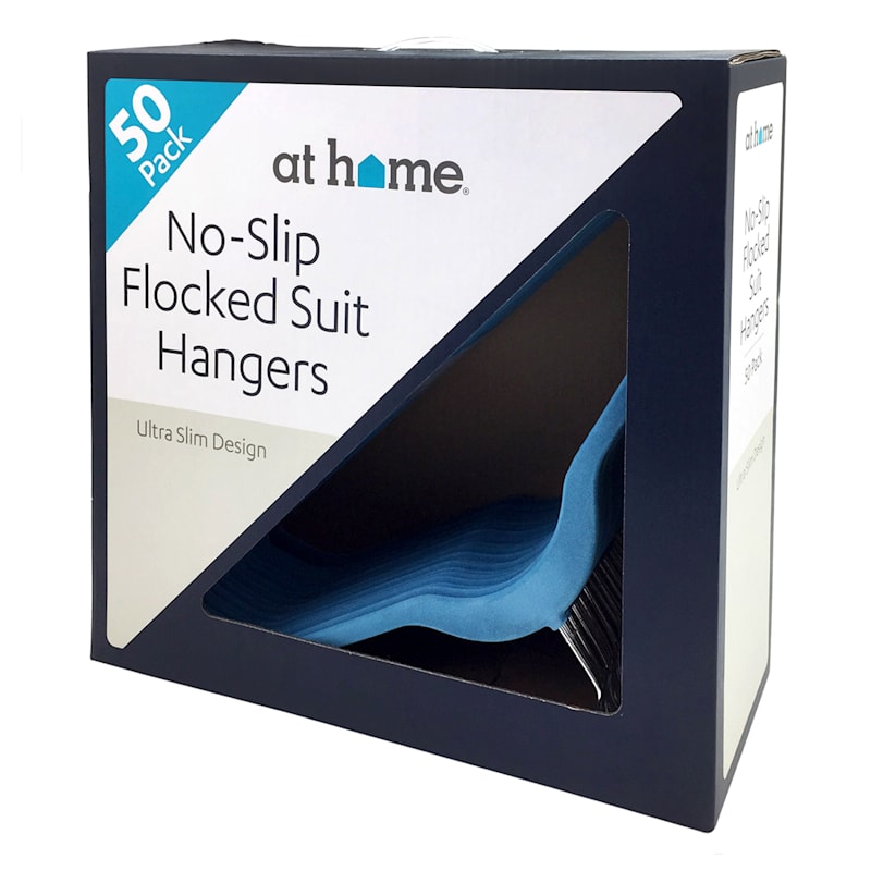 50-Pack Denim Velvet Suit Hangers