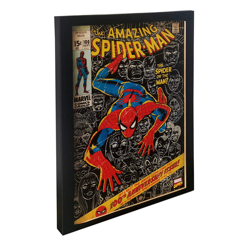 spiderman 3 wall shelf with pegs 