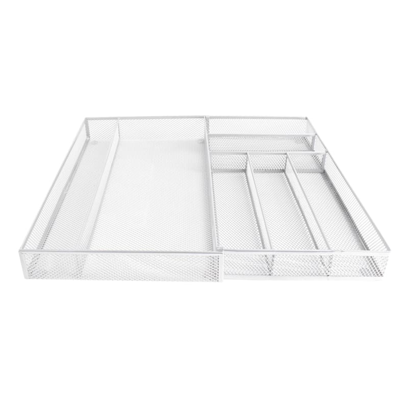 Metal Mesh Expandable Cutlery Tray